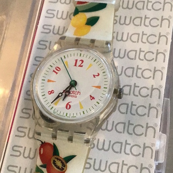 SWATCH watch, RARE “Tropical Fruit” w/ new battery. - Picture 2 of 2